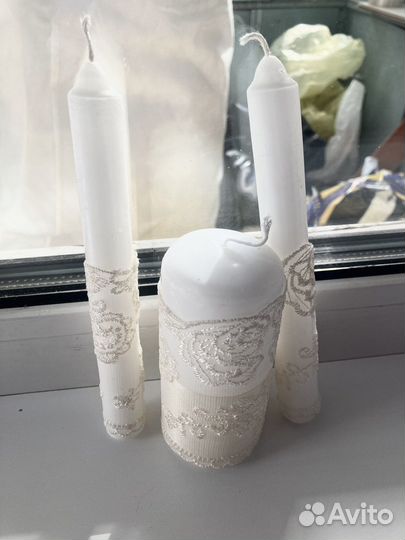 Свечи восковые семейный очаг