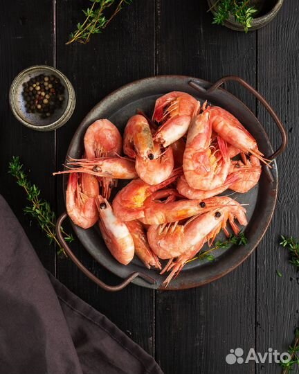 Северные креветки с доставкой в Москве