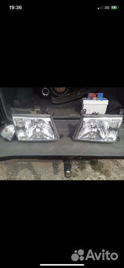 Фары тоета ленд крузер 100