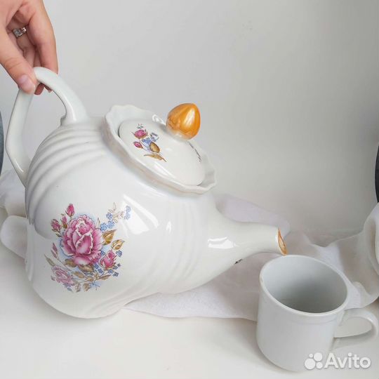 Чайник заварочный фарфор