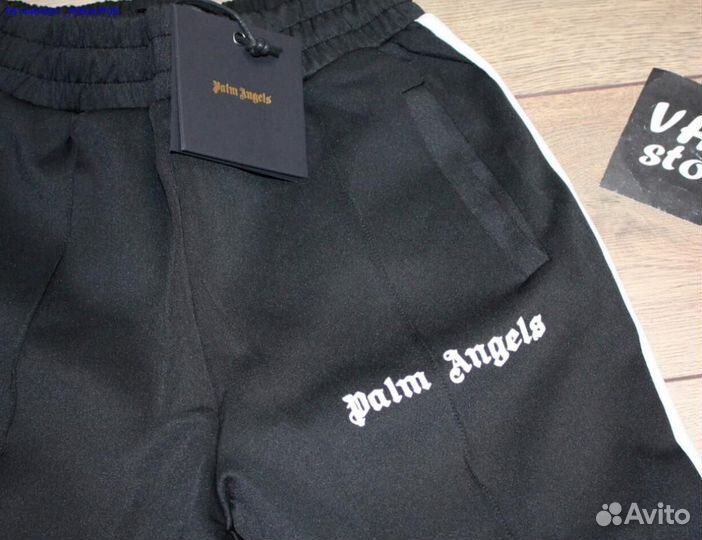 Штаны черные Palm Angels (Арт.38882)