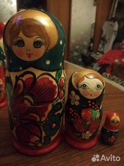 Матрешка деревянная