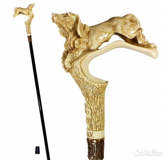 Резная трость для ходьбы ручной работы