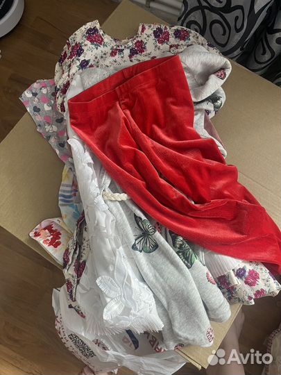 Детские вещи пакетом на девочку