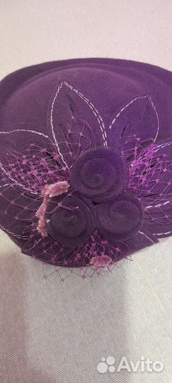 Шляпа фетровая женская