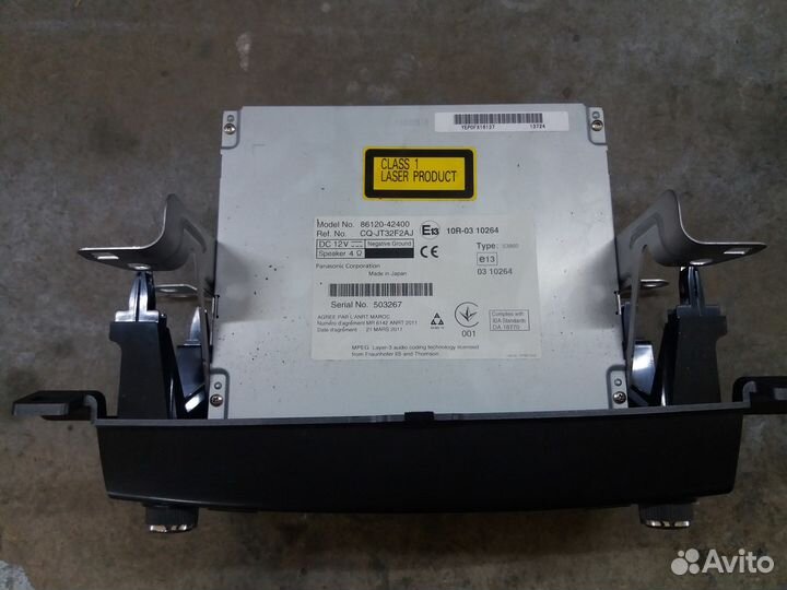 Магнитола наToyota RAV 4 IV (CA40) (2012-2015)