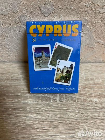 Карты игральные сувенирные новые