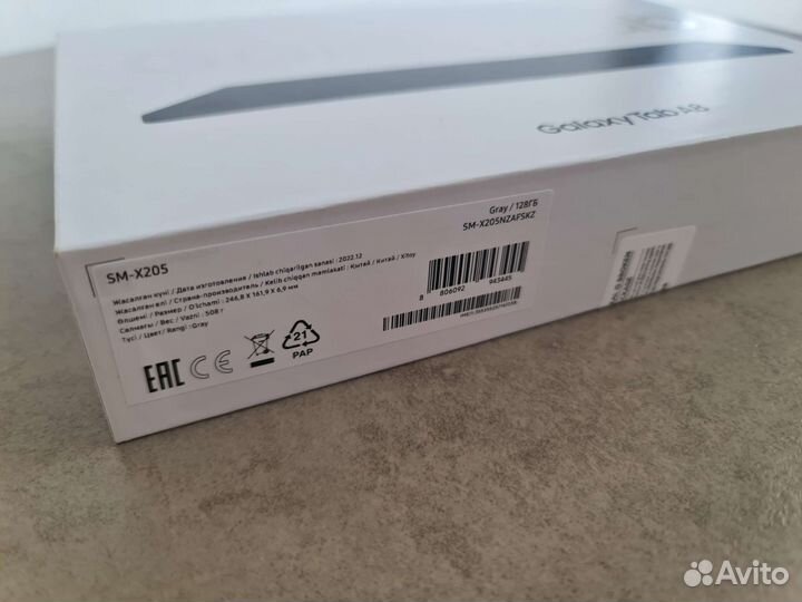 Планшет Samsung Galaxy Tab a8 128 гб LTE / Новый