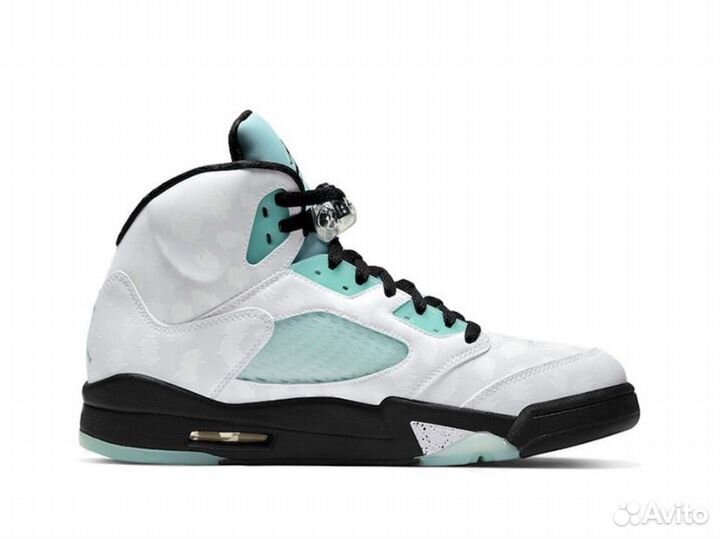 Nike air jordan 5 green island