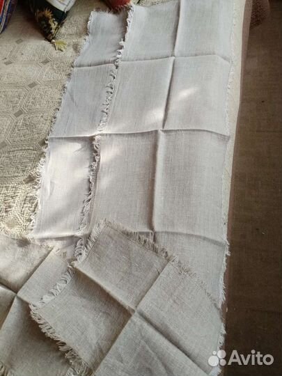 Холщовые дорожки и сафетки на стол