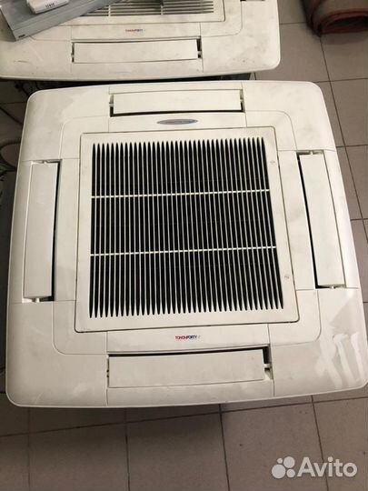 Кассетные фанкойлы, 3 штуки Tonon Forty, 1 Ballu