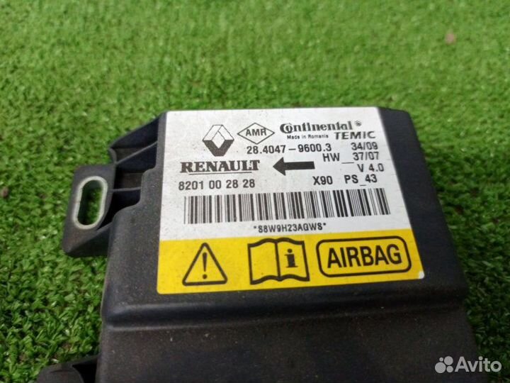 Комплект эбу Renault Logan 1 K7M 2009