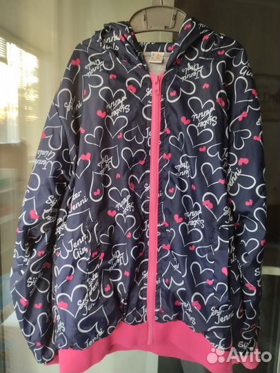 Куртка ветровка для девочки 122-128