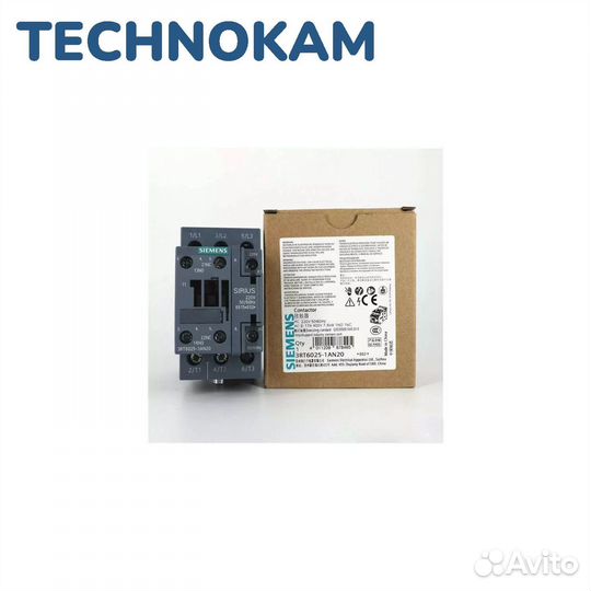 Siemens 3RT6025-1AN20 Контактор