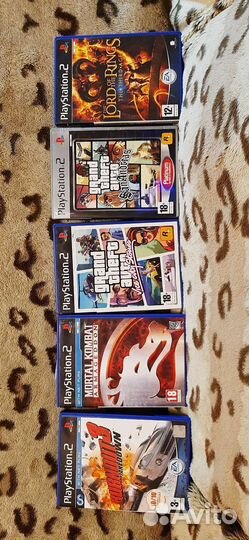 Игровые диски на ps2