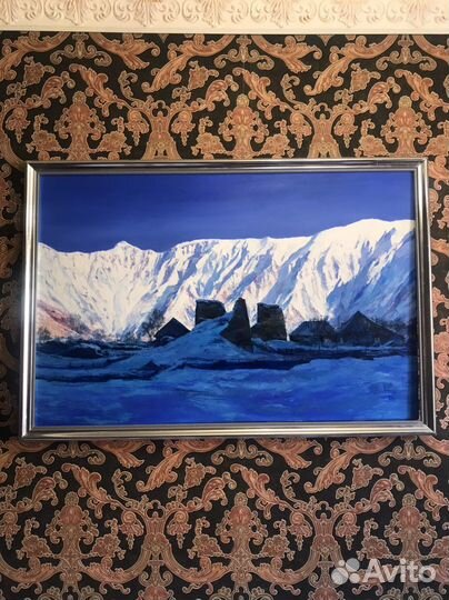 Картина маслом на холсте большая