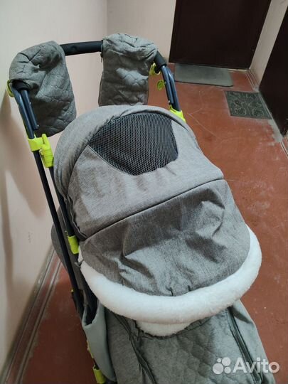 Санки коляска ника кидс