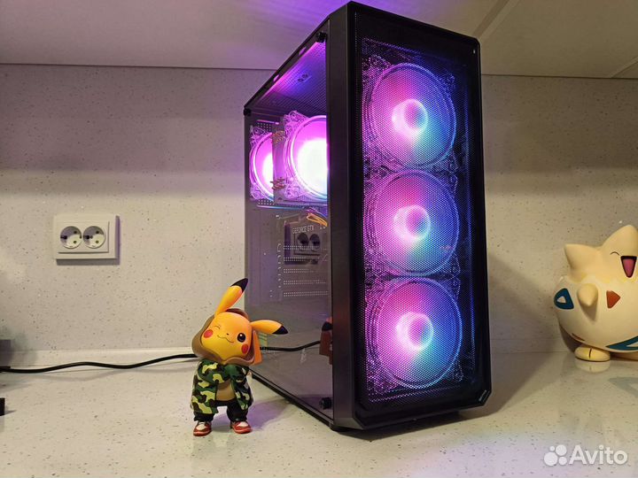 Игровой пк Core i5 12400F + RX7600 8GB