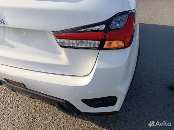 Задний бампер на мицубиси ASX (2020-2023)