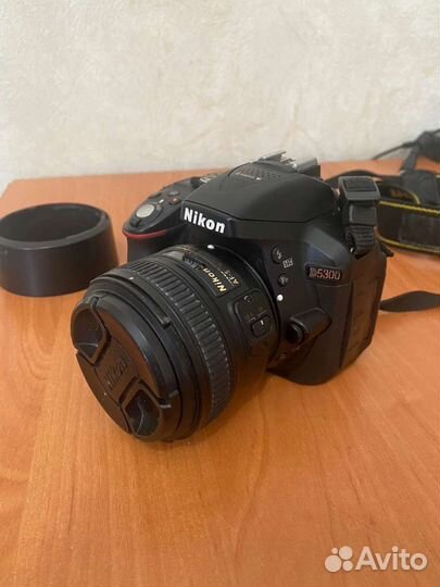 Фотоаппарат Nikon D5300+Объектив Nikon 50mm