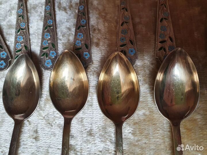 Ложки серебряные 875