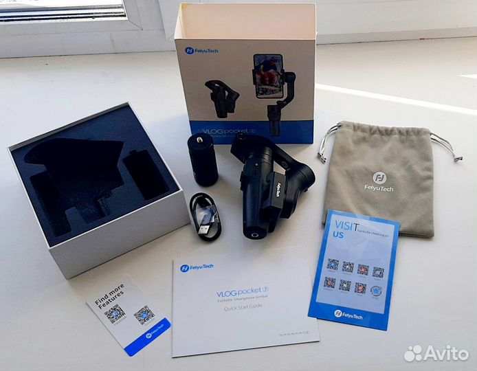 Стабилизатор FeiyuTech vlog pocket 2