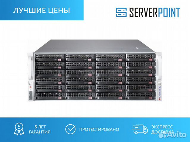 Сервер Supermicro 6047R 6047R-E1CR36N