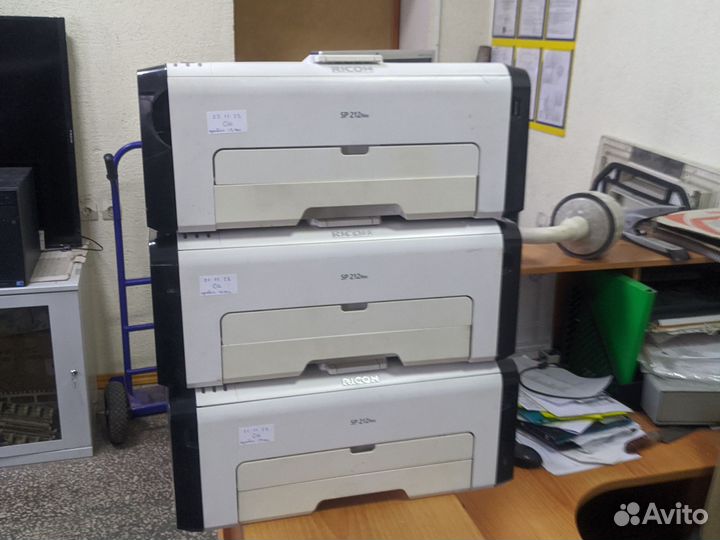 Принтер А4 ч/б лазерный Ricoh SP 212 nw