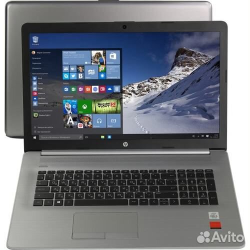 Ноутбук HP Игровой I7 10 поколение 4гб Видео 17.3