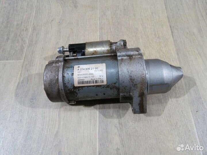 Стартер Mercedes Benz W205