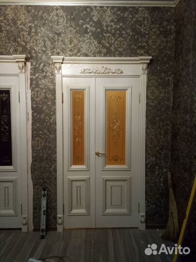 Двери установка