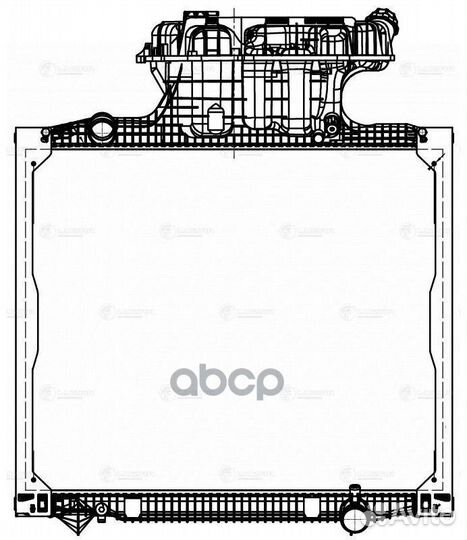 Радиатор Охл. Для А/М Man Tga (02) /Tgs (07) /T