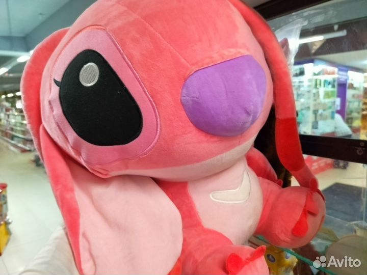 Розовый Ангел огромный