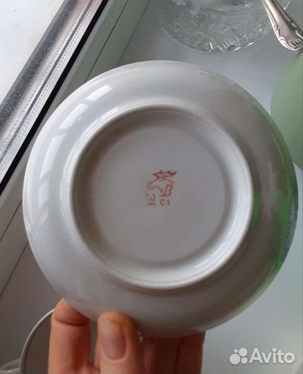 Чайная пара СССР вербилки