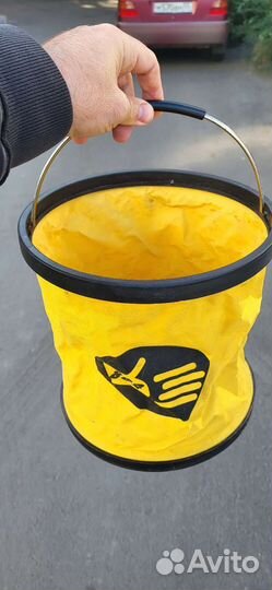 Ведро мягкое гибкое безкаркасное