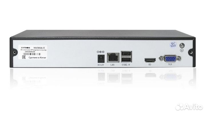 IP видеорегистратор Cyfron NV3016, 5Мп, 16 каналов