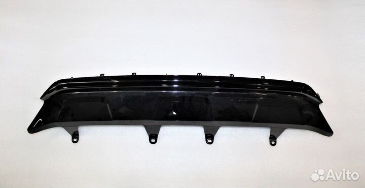 Lexus RX 4 Black Royal Накладка заднего бампера