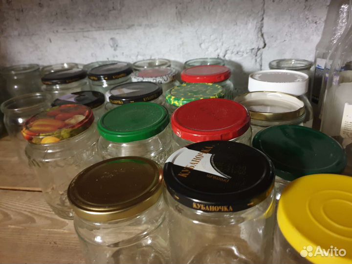 Банки и баночки стеклянные