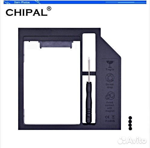 Оптибей Салазки Optibay SSD HDD 9,5 и 12,7 мм