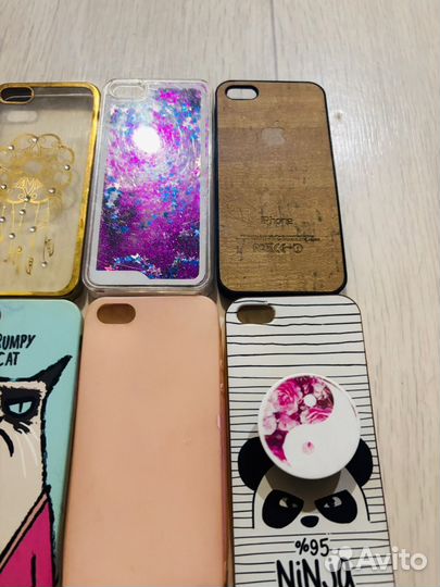 Лот чехлов на iPhone 5 5s se