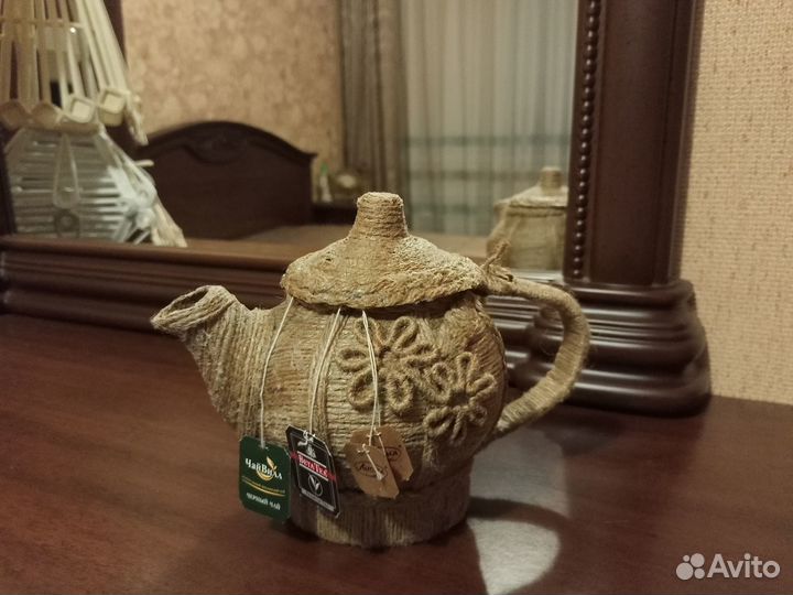 Чайник для заварочных пакетиков, шкатулка