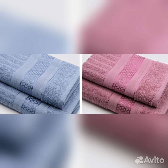Комплект махровых полотенец