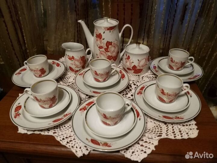 Кофейный, чайный сервиз СССР