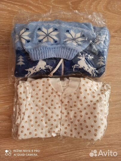 Новые комбинезоны 2 шт