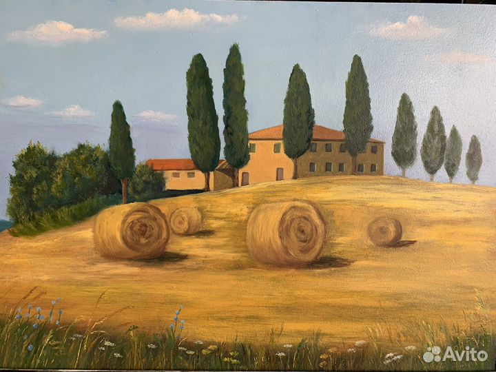 Картина маслом «Прованс»