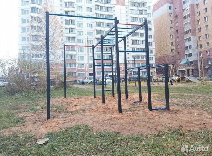 Спортивная площадка воркаут по безналу