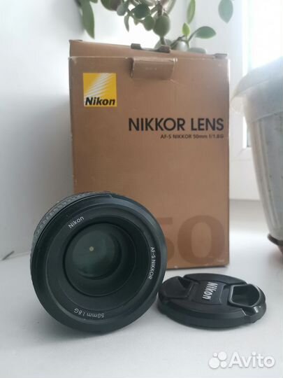 Объектив nikon 50mm f 1.8g af s nikkor