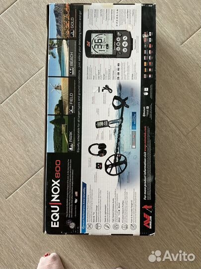 Металлоискатель minelab equinox 800