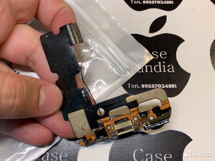 Нижний шлейф для iPhone 7 (оригинал/снятый)