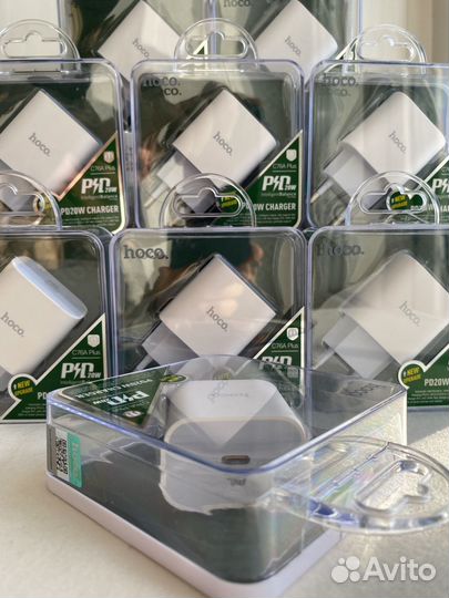 Быстрая зарядка для iPhone и Android (20w)